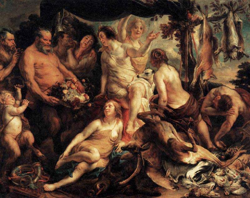 Jacob Jordaens The Rest of Diana oil painting picture